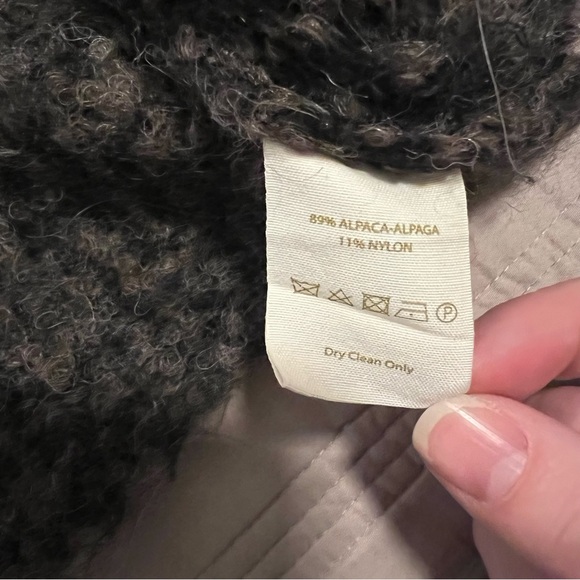 Free People She’s All That Brown Alpaca  Turtleneck Sweater - Picture 6 of 6